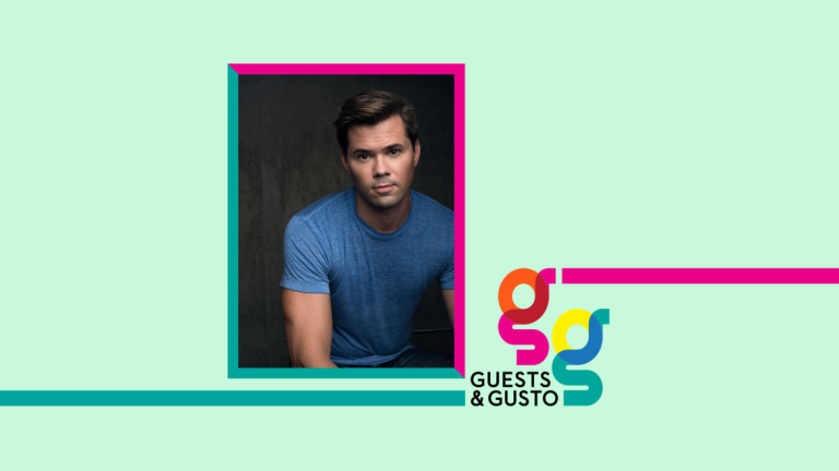 Guests and Gusto speaker Andrew Rannells