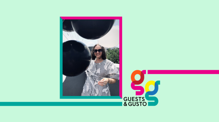 Guests and Gusto speaker Ashley Romasko