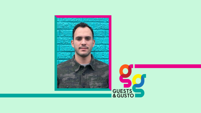 Guests and Gusto speaker Casar Idrobo