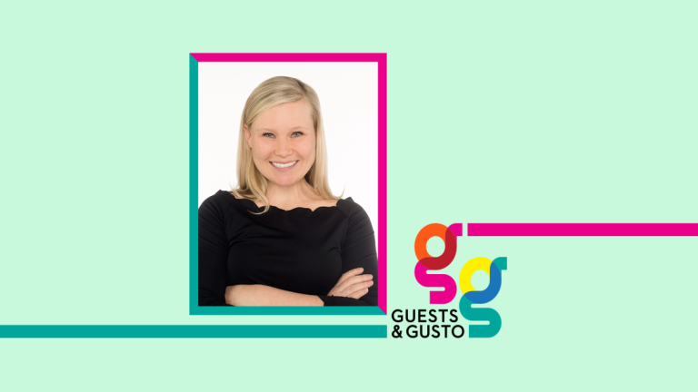 Guests and Gusto speaker Coty Sandberg