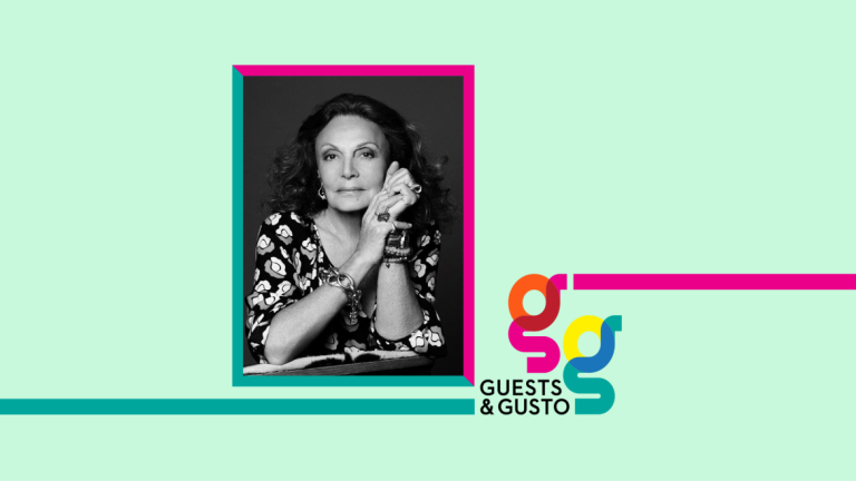 Guests and Gusto speaker Diane von Furstenberg