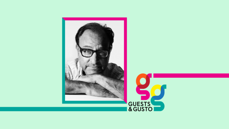 Guests and Gusto speaker Fisher Stevens