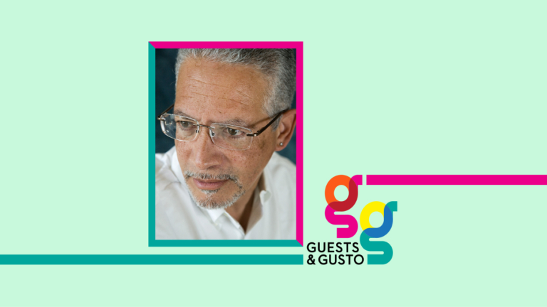 Guests and Gusto speaker Frank Stewart