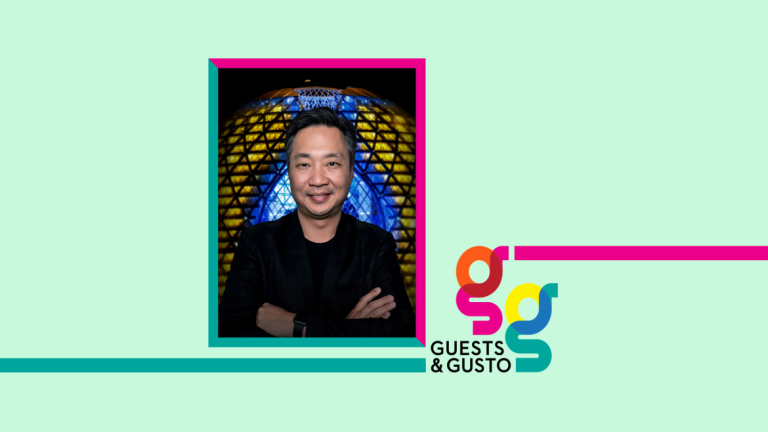 Guests and Gusto speaker James Law