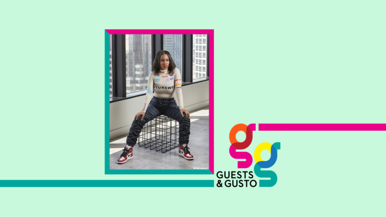 Guests and Gusto speaker Jasmine Campbell