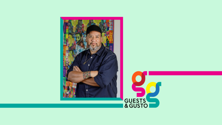 Guests and Gusto speaker Jeffrey Gibson
