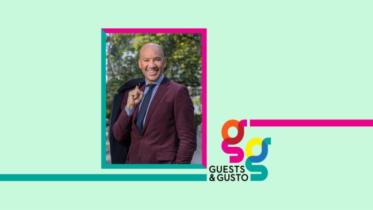 Guests and Gusto speaker John Gomes