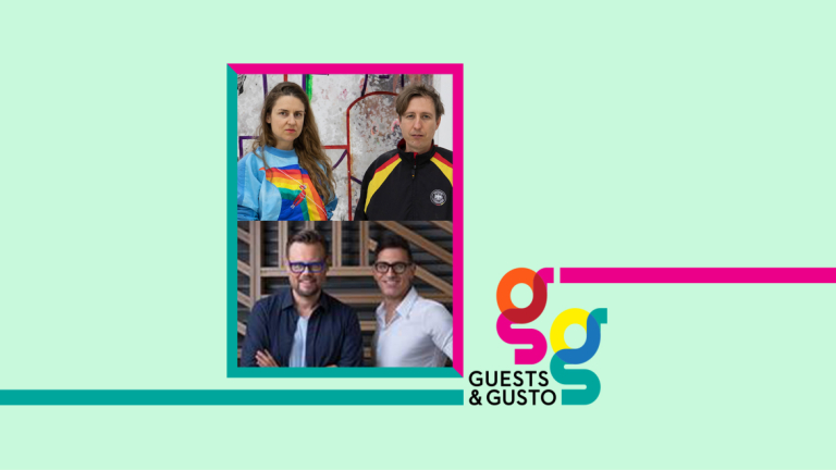 Guests and Gusto speakers KAYA, Sam Bardaouil and Till Fellrath