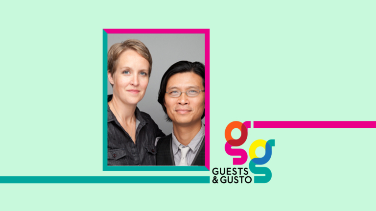Guests and Gusto speakers Libby and Patrick Castro
