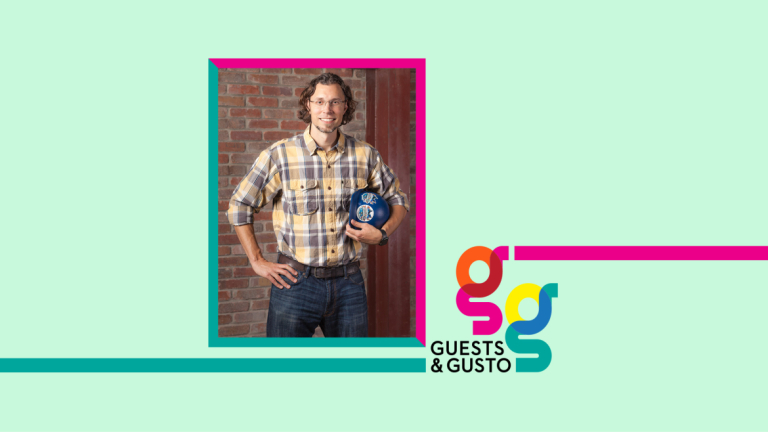 Guests and Gusto speaker Logan Zawacki