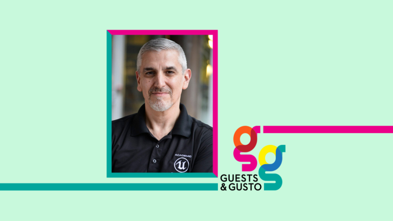 Guests and Gusto speaker Luis Cataldi