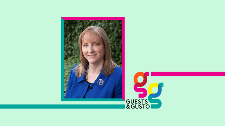Guests and Gusto speaker Lyn Hooper