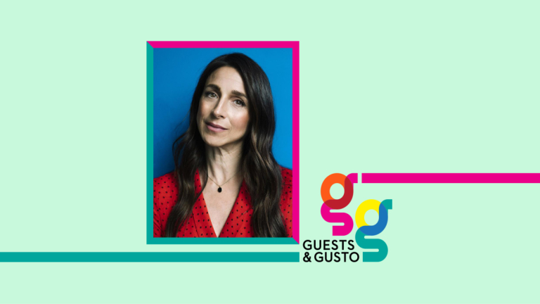 Guests and Gusto speaker Marin Hinkle