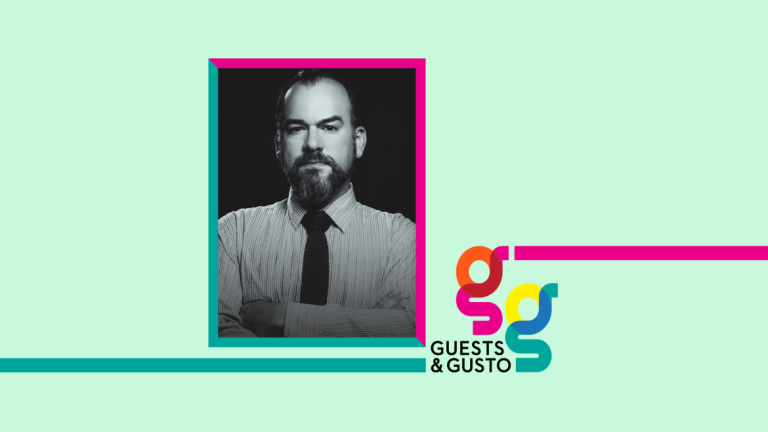 Guests and Gusto speaker Oscar Betancur