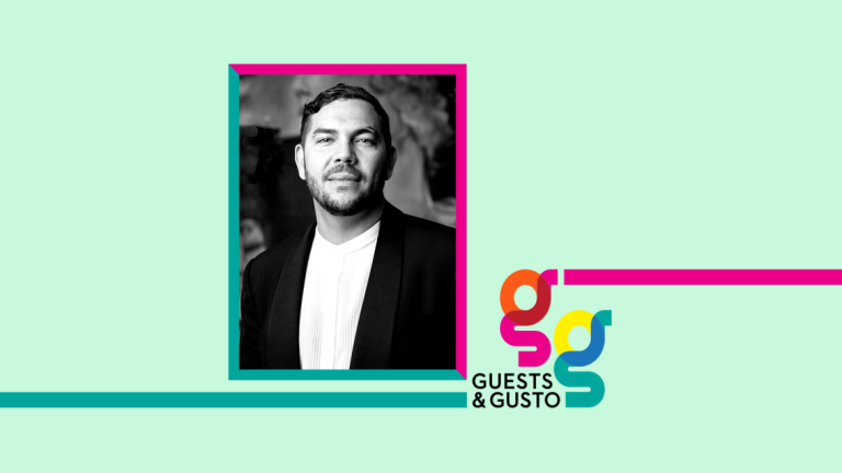 Guests and Gusto speaker Rodrigo Buelvas