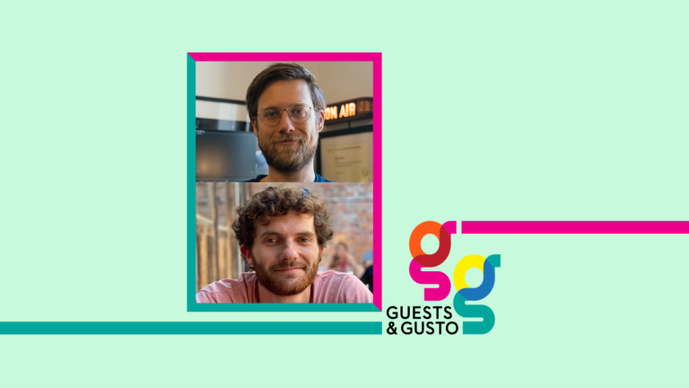 Guests and Gusto speakers Ryan Spears and Chris Salerno