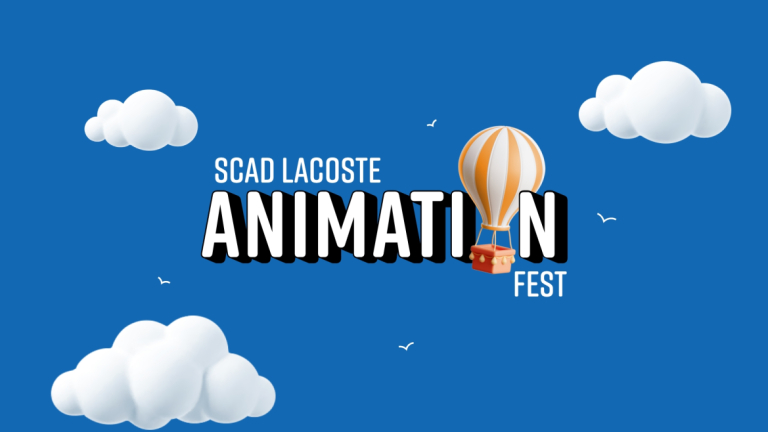 graphic for lacoste animationfest