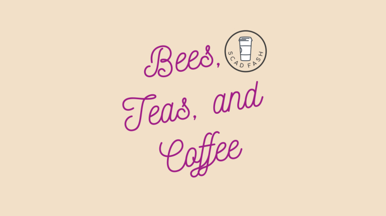 'Bees, Teas, and Coffee' logo