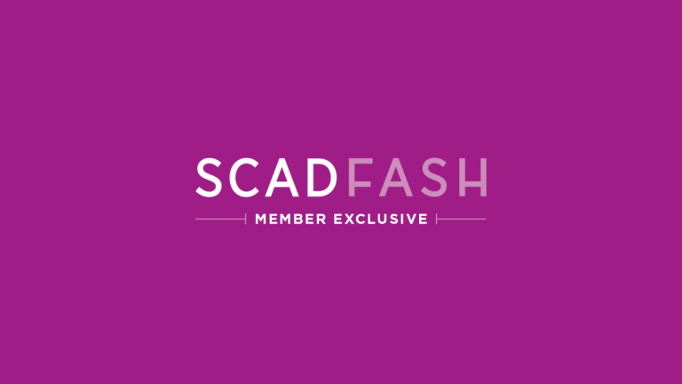 graphic for scad fash member event