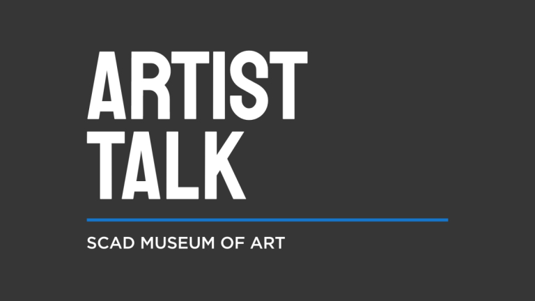 artist talk graphic