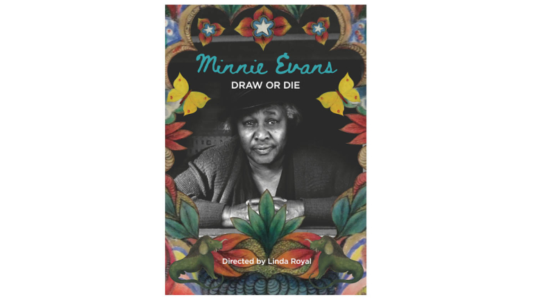 film poster for Minnie Evans screening