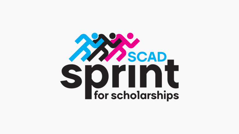SCAD Sprint graphic for virtual 5K