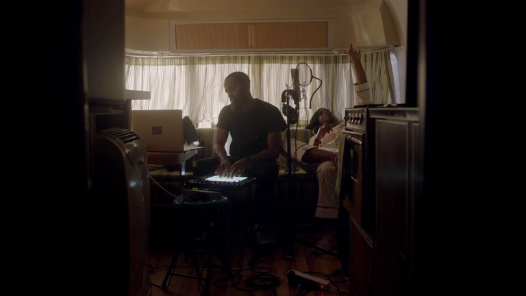 Film still from "The Break" documentary series