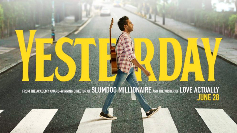 Movie poster for "Yesterday" screening at SCADshow
