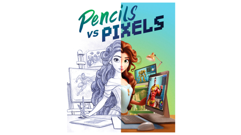 Graphic for Pencil vs Pixels