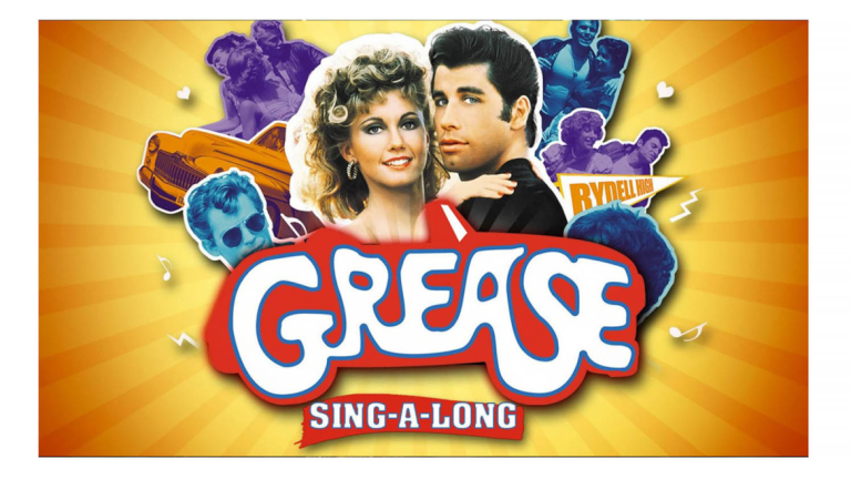 poster for Grease sing-along