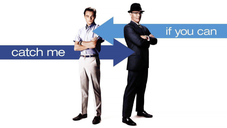 film poster for catch me if you can