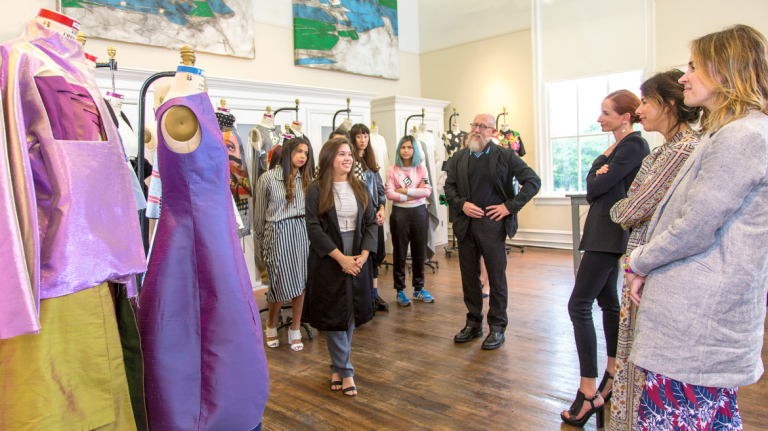 Guest critique during 2015 SCADstyle