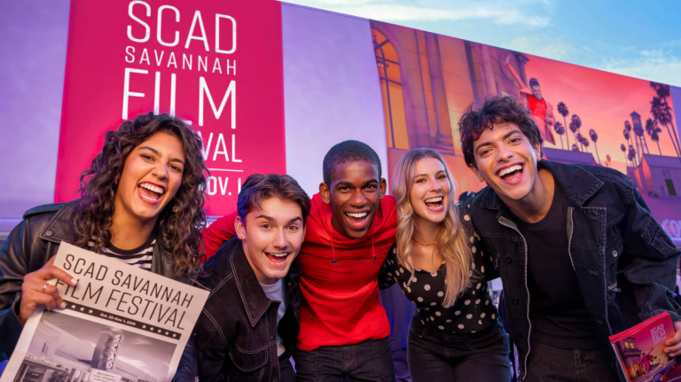 SCAD students on opening night of film festival