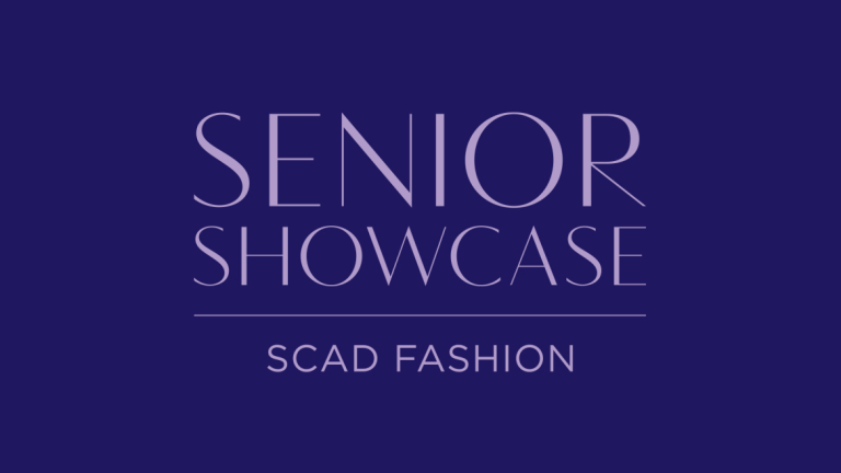 graphic for senior fashion showcase
