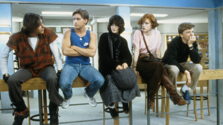 film still from The Breakfast Club