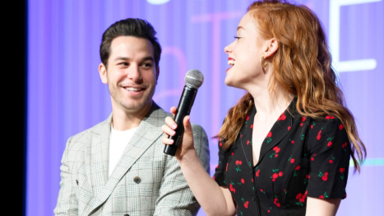 Actors from "Zoey's Extraordinary Playlist" at the SCAD aTVfest