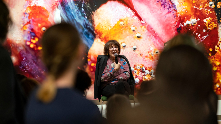 Marilyn Minter talk at deFINEART 2020