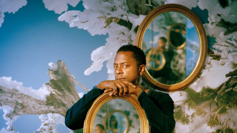 Portrait of SCAD define art honoree Sanford Biggers