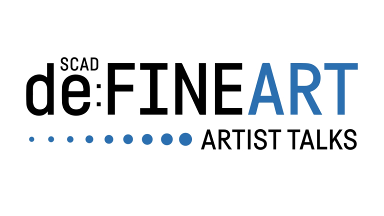 Graphic for define art artist talks