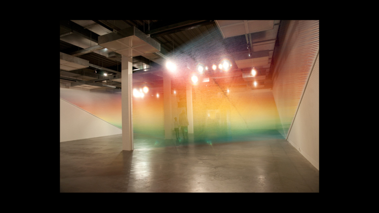 Gabriel Dawe, "Plexus no. 10," 2011.
