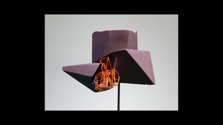 Robert Gero and Michael Rees, "Fidelity to Finite Systems," (detail), polyurethane foam, wire and 3-D print, 2012.  