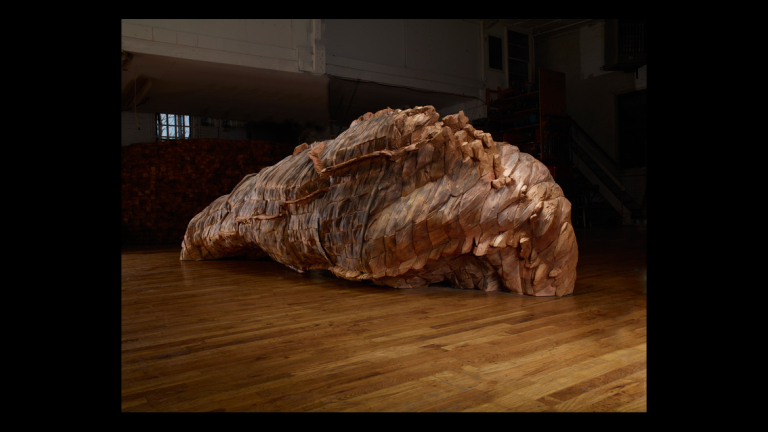 Ursula von Rydingsvard, "Ocean Voices," 2011-12.