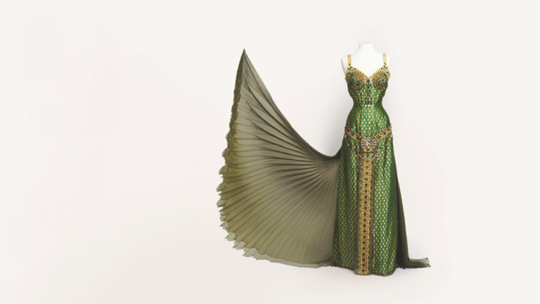 Costume for "The Golden Bowl" worn by Uma Thurman