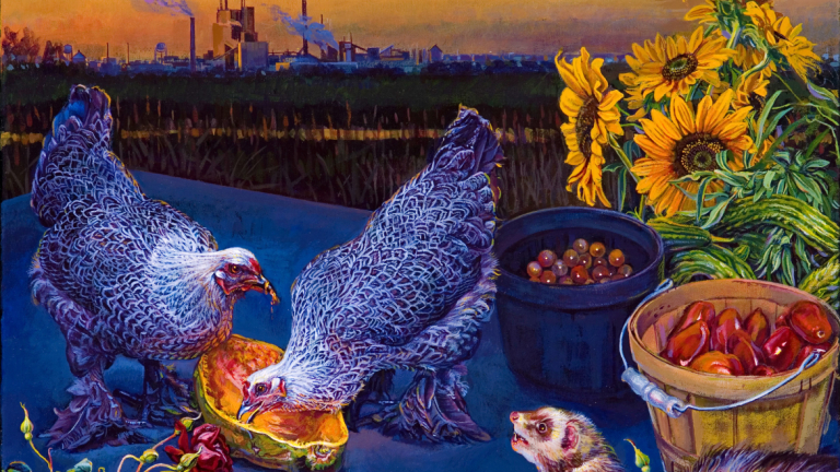 Signature image for Animal Farm exhibition at Gutstein Gallery