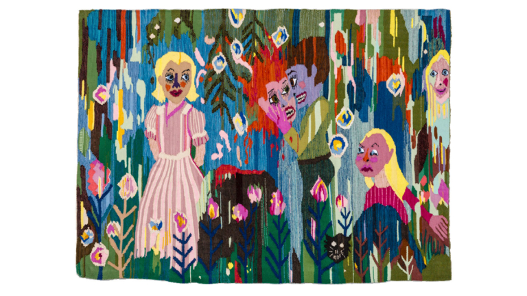 Christina Forrer textile for SCAD Museum of Art exhibition