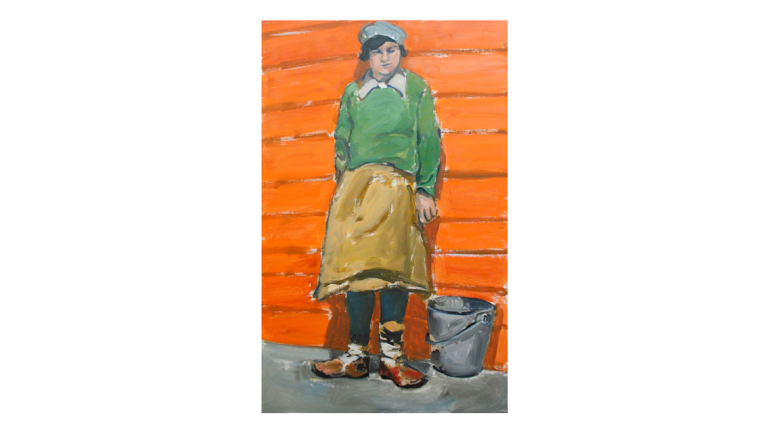 Marcus Dunn painting for SCAD Museum of Art exhibition