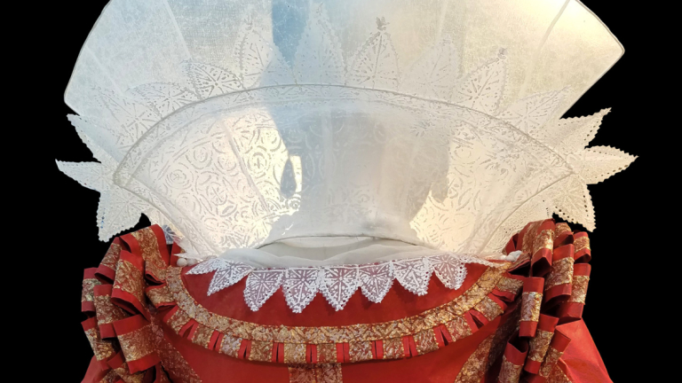 Signature image for Isabelle de Borchgrave exhibition at SCAD FASH