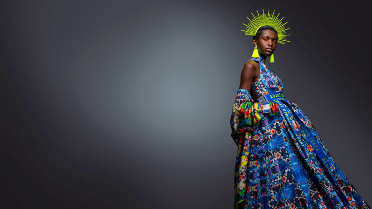 Lady Liberty at Atlanta Fashion Show 2019