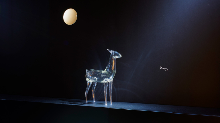 Signature image for Robert Wilson exhibition