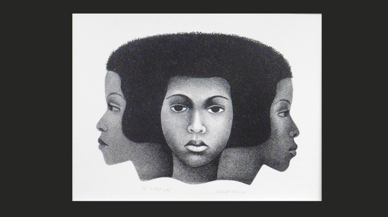Signature image for Elizabeth Catlett exhibition